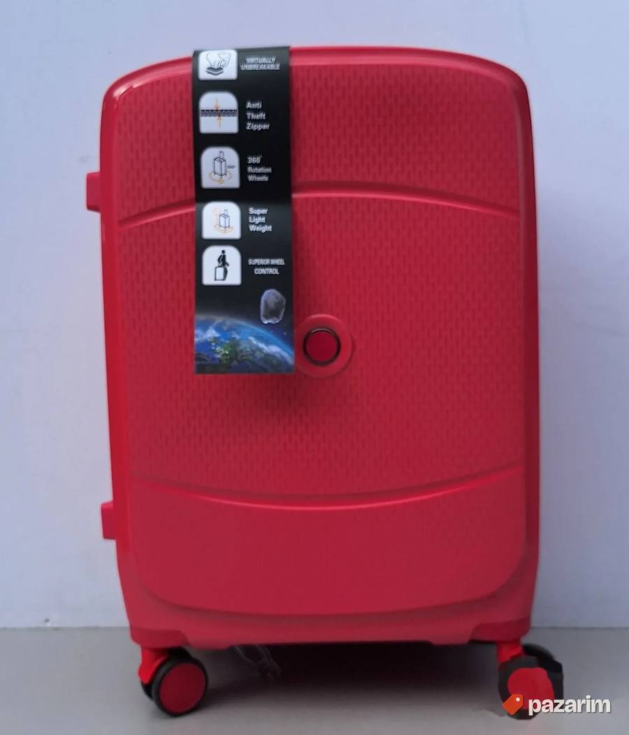 Set kofera 3/1 Polipropilen kod pp157 tamno roze 3