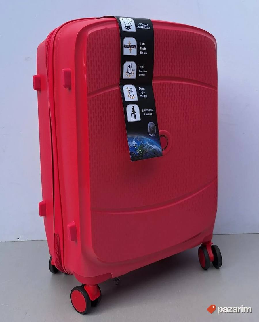 Set kofera 3/1 Polipropilen kod pp157 tamno roze 4