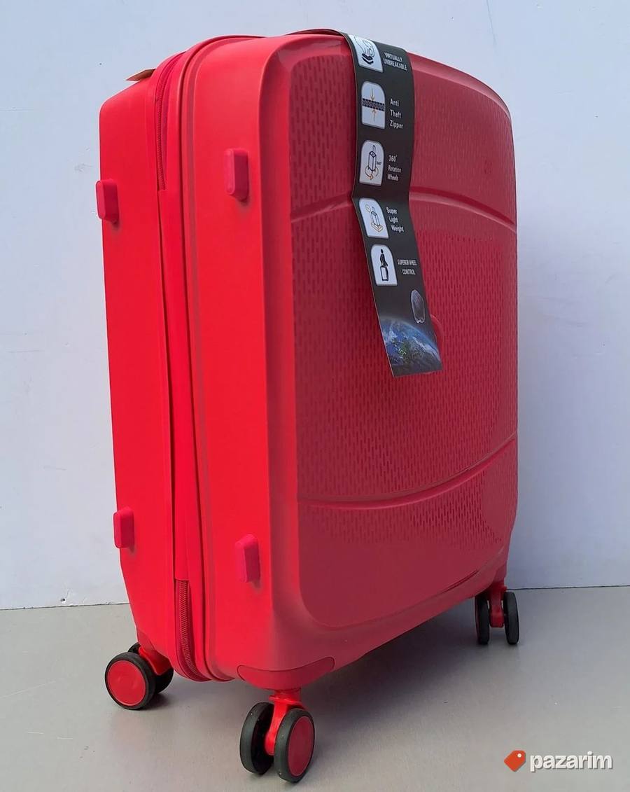 Set kofera 3/1 Polipropilen kod pp157 tamno roze 7