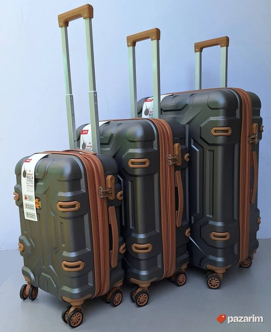 Set kofera 3u1 premijum polikarbonat kod.025 tamno sivi 2