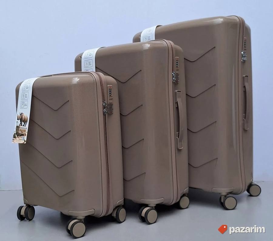 Set kofera 3/1 Polipropilen kod pp102 zlatna 3