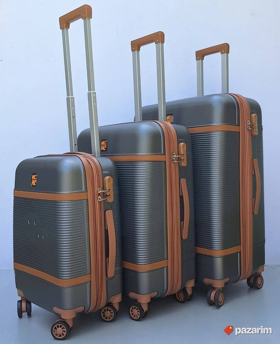 Set kofera 3u1 premijum polikarbonat kod.027 tamno sivi 2