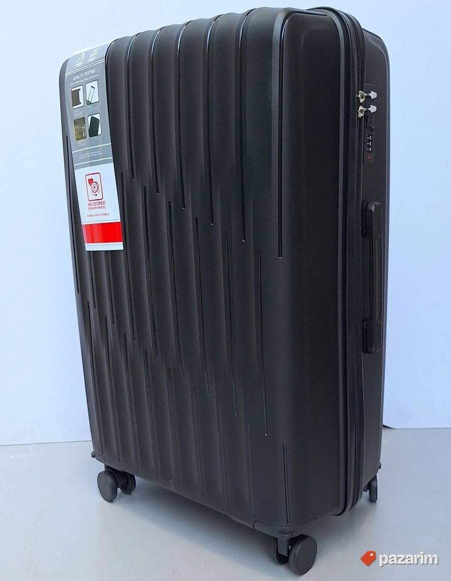 Veliki kofer Polipropilen kod pp8022 crni 3