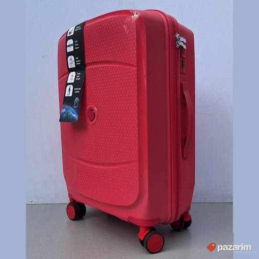Srednj kofer Polipropilen kod pp157 tamno rozi