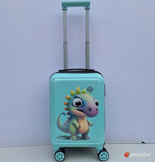 A K C I J A Deciji srednji kofer Dinosaurus tirkiz