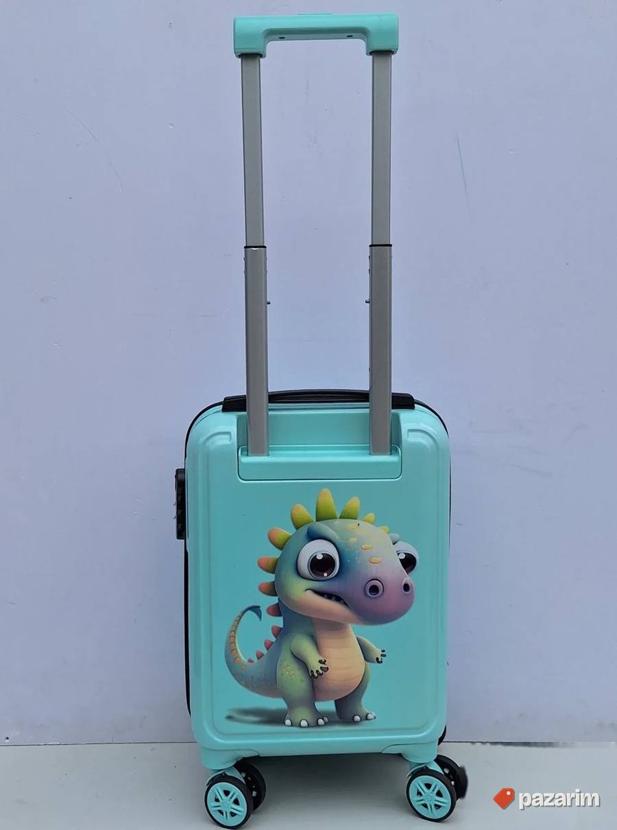 A K C I J A Deciji srednji kofer Dinosaurus tirkiz 6