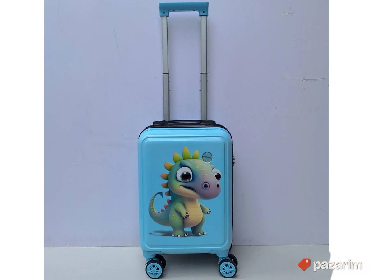A K C I J A Deciji srednji kofer Dinosaurus plavi 1