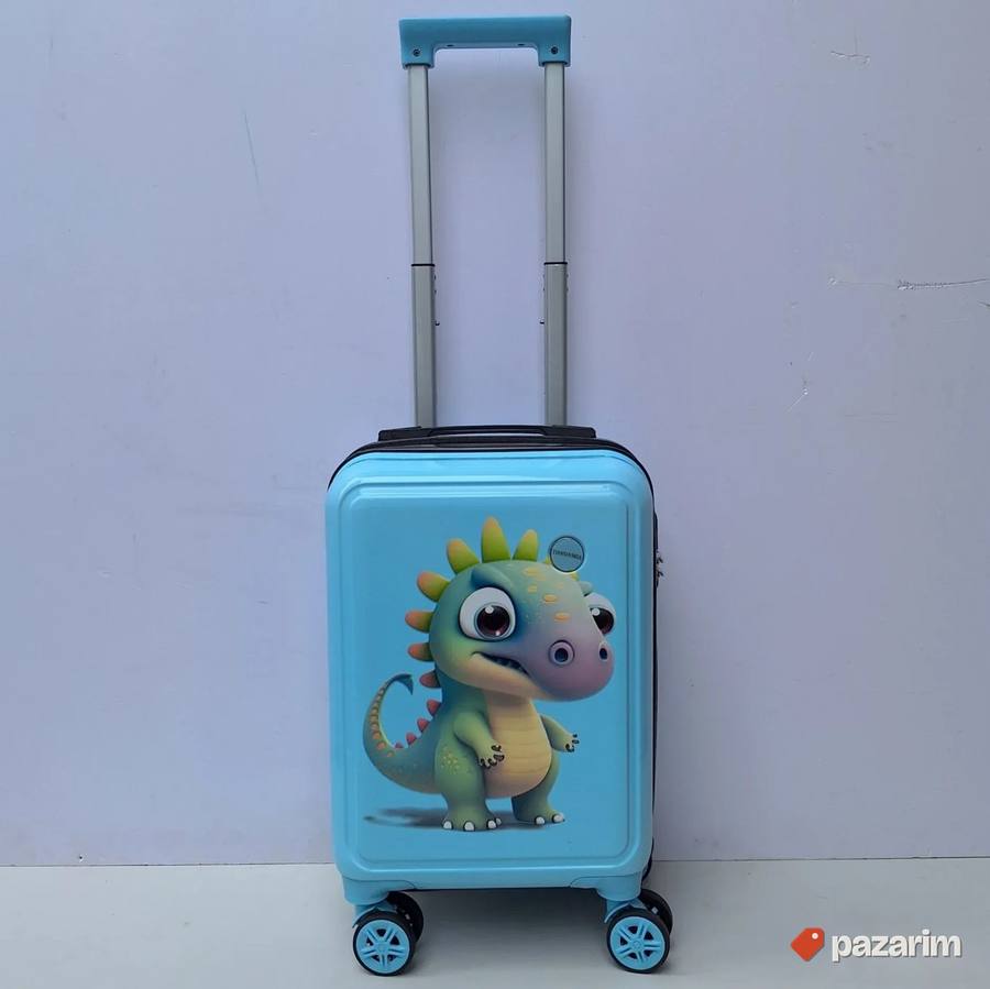 A K C I J A Deciji srednji kofer Dinosaurus plavi 5