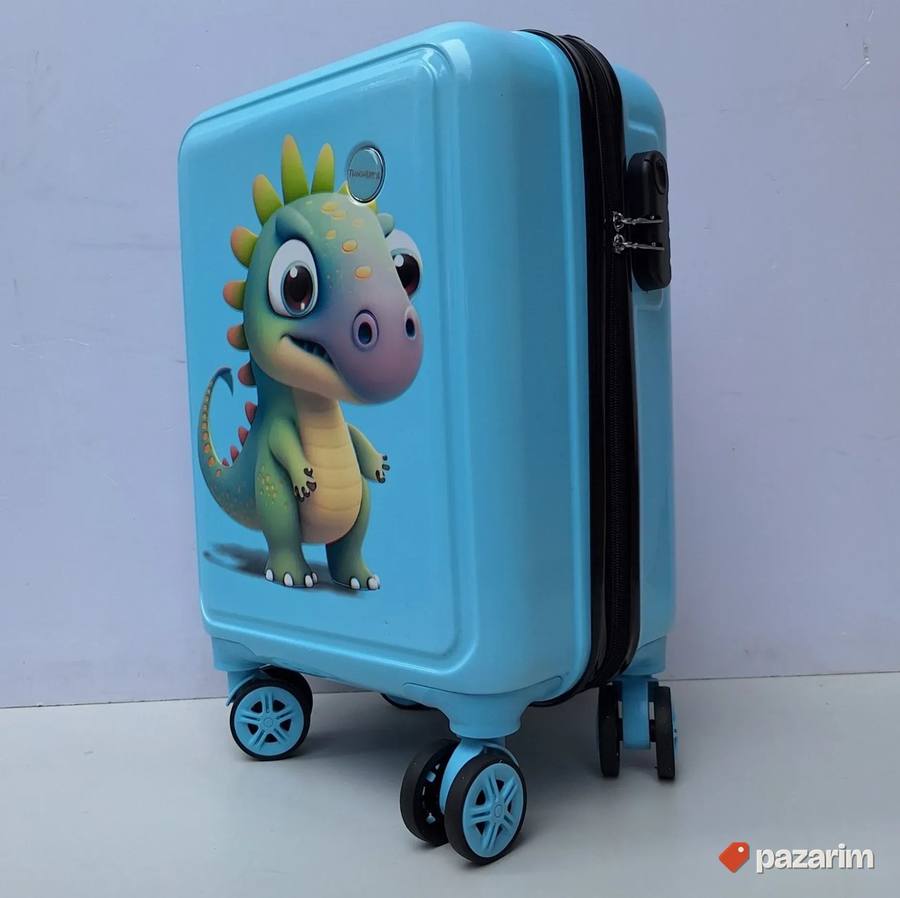 A K C I J A Deciji srednji kofer Dinosaurus plavi 8