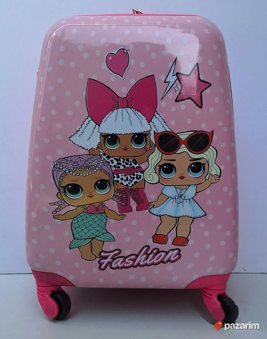 A K C I J A Deciji srednji kofer Lol roze 4