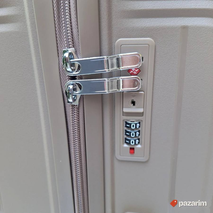 Srednji kofer Polipropilen kod pp801 zlatni 5