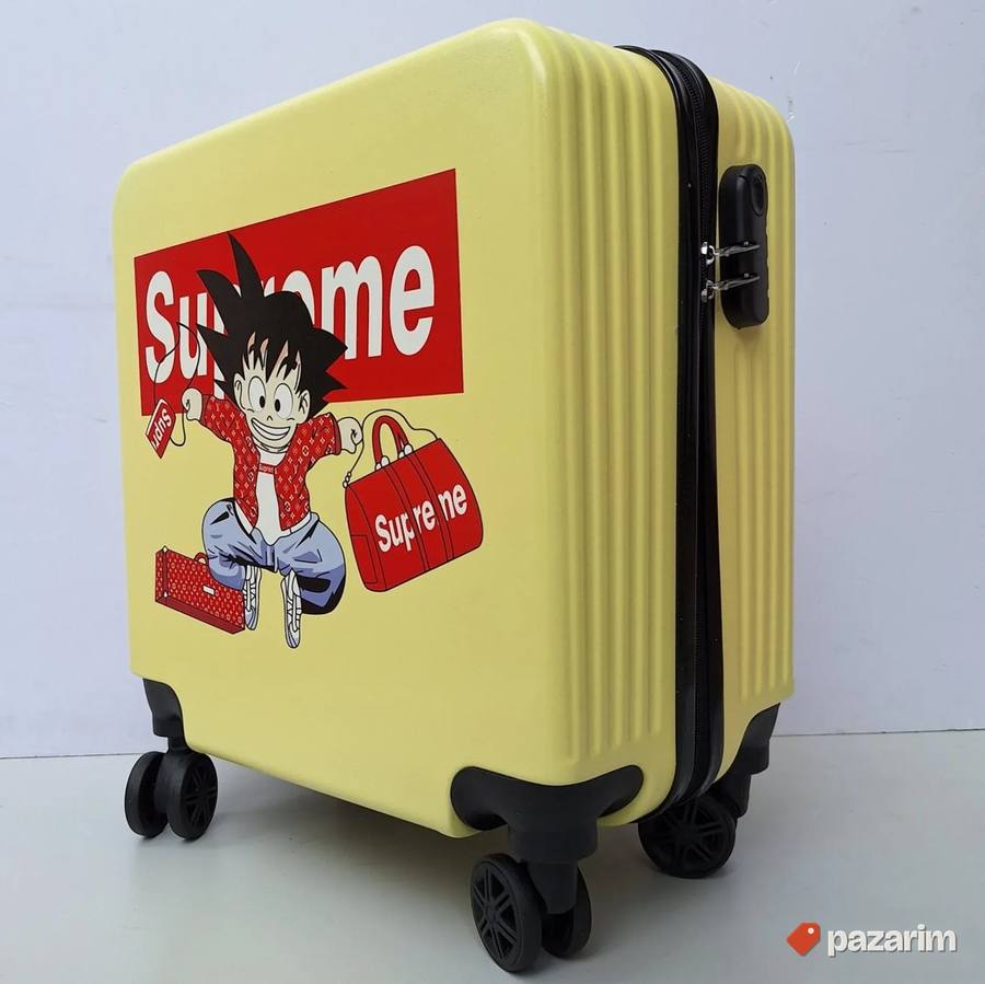 Deciji set kofera 2/1 vucilica i torba Supreme zuti 4