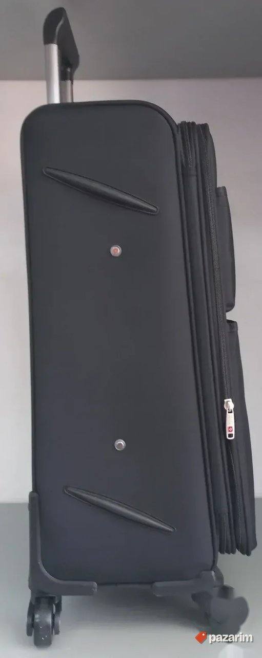 AKCIJA Set kofera 3/1 Platno kod F60 crni 4