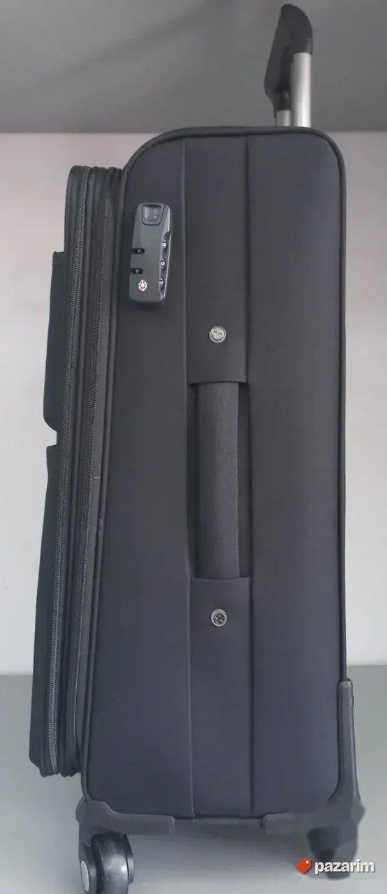 AKCIJA Set kofera 3/1 Platno kod F60 crni 6