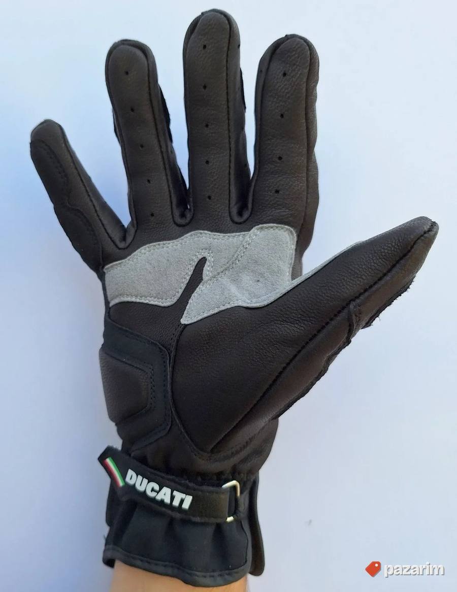 Rukavice Ducati kozne crne 3