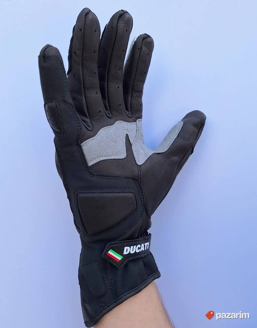 Rukavice Ducati kozne crne 7