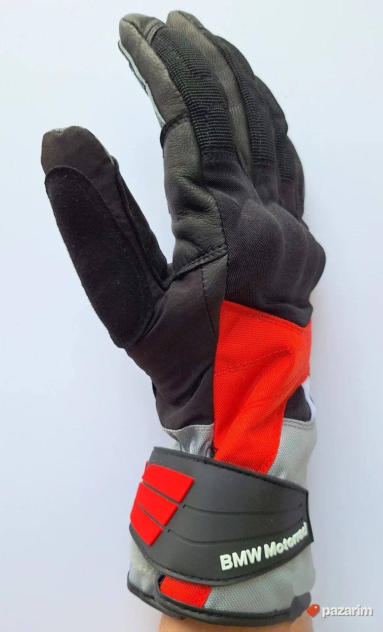 Rukavice BMW GORETEX crno crvene 5