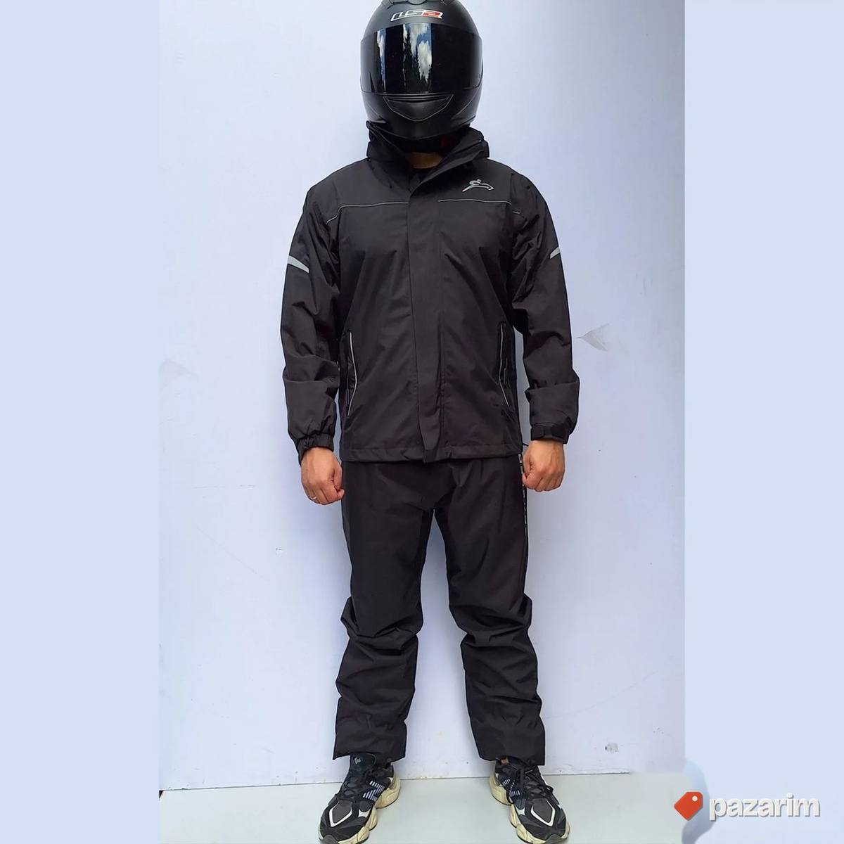 Moto kisno odelo vodootporno crno + poklon dry bag 1