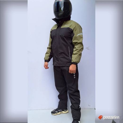 Moto kisno odelo vodootporno zeleno + poklon dry bag