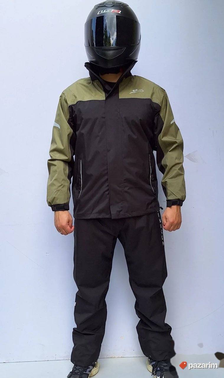 Moto kisno odelo vodootporno zeleno + poklon dry bag 2