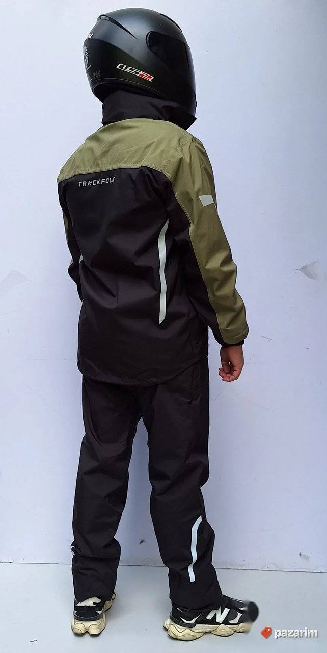 Moto kisno odelo vodootporno zeleno + poklon dry bag 3
