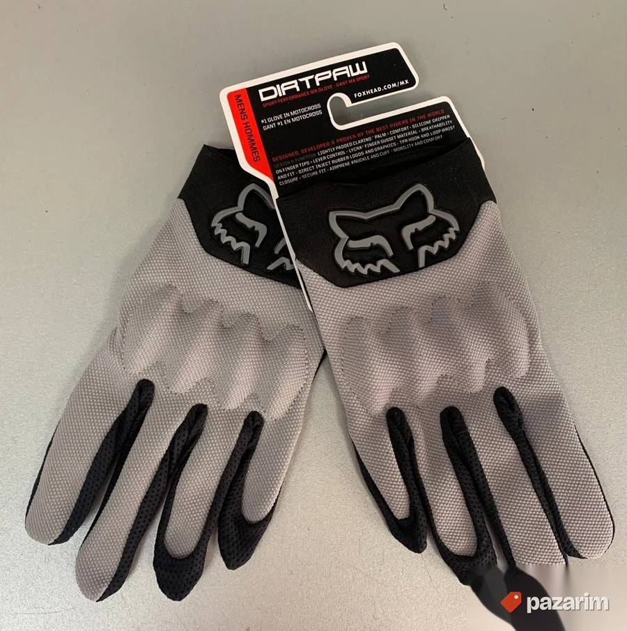 Rukavice Fox sive 3