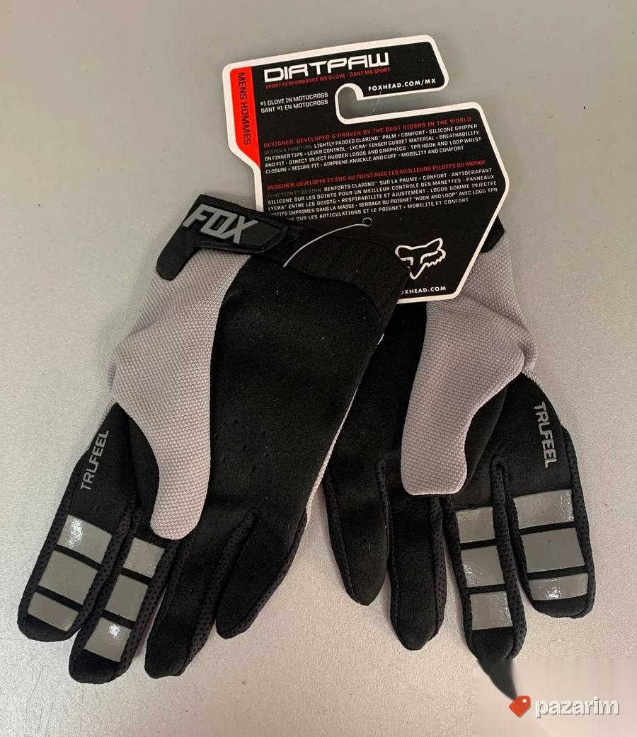 Rukavice Fox sive 4