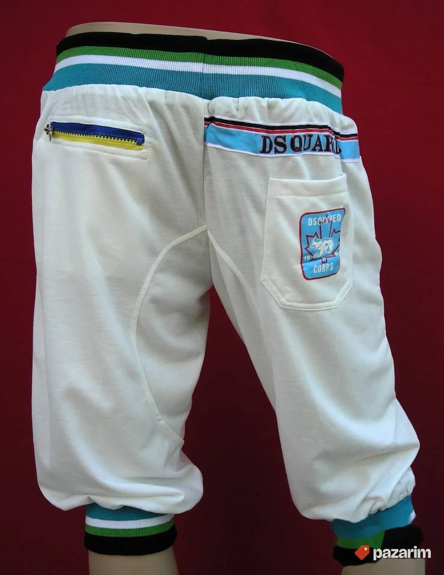 Muške pamucne bermude 001 bele samo 200 din 5
