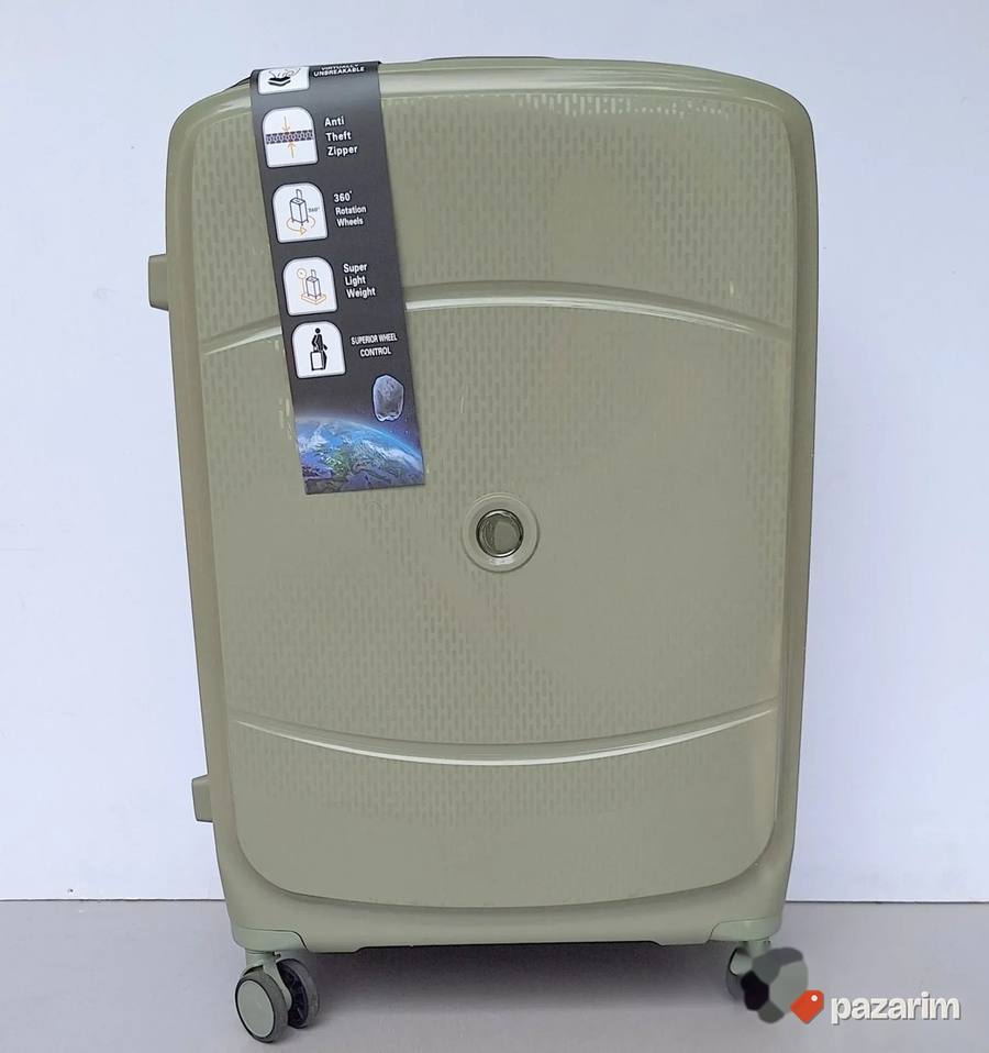 Srednj kofer Polipropilen kod pp157 maslinasti 2