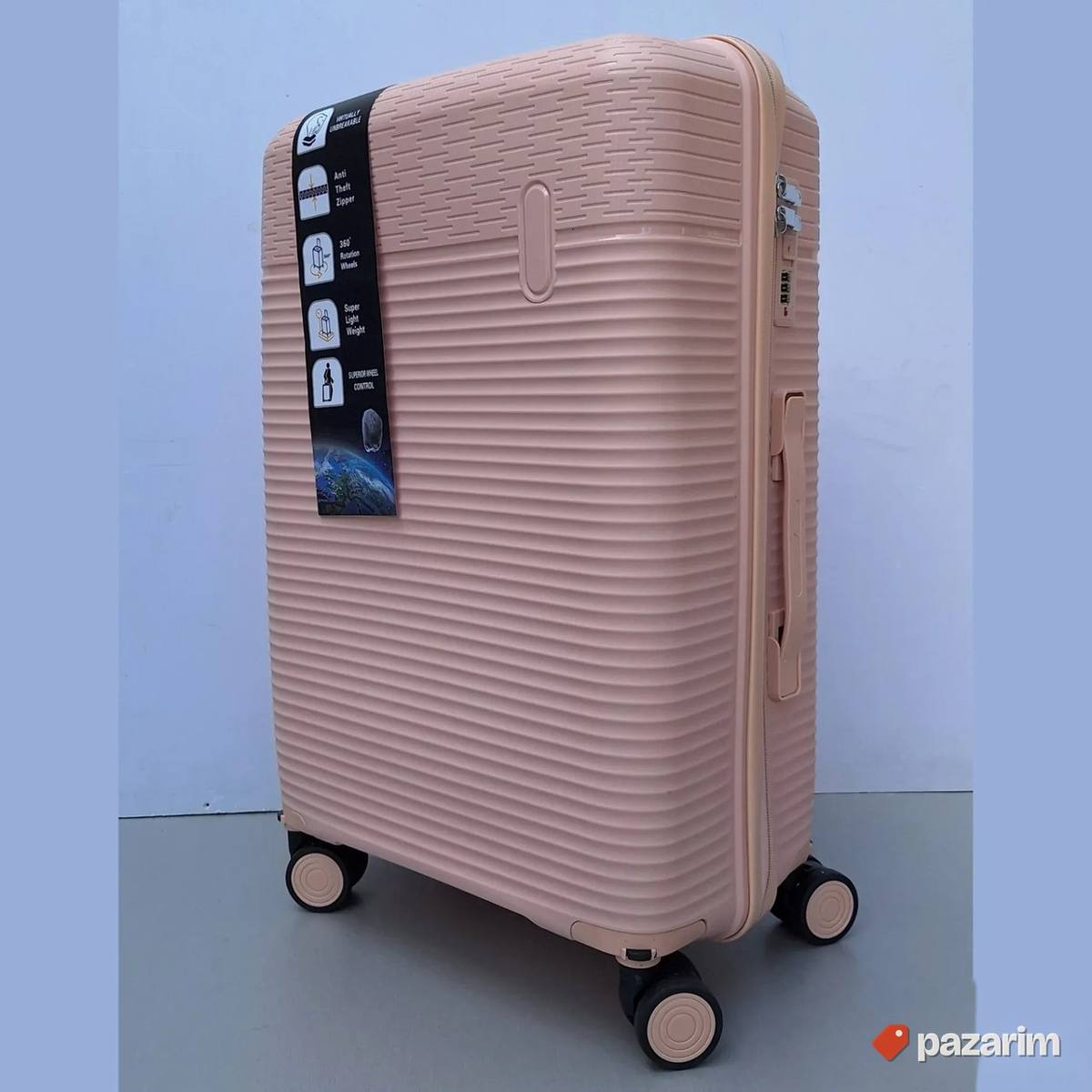 Srednj kofer Polipropilen kod pp604 roze 1