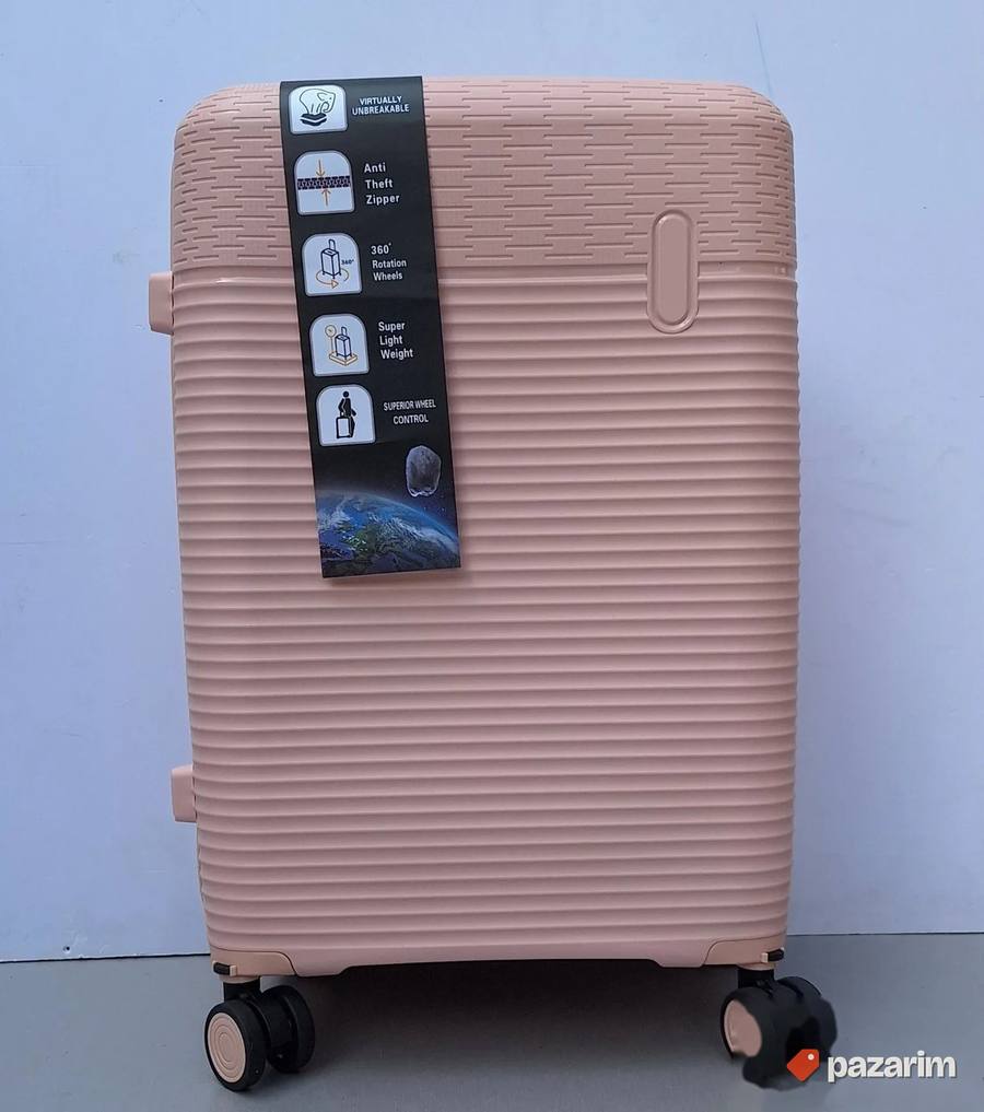 Srednj kofer Polipropilen kod pp604 roze 2