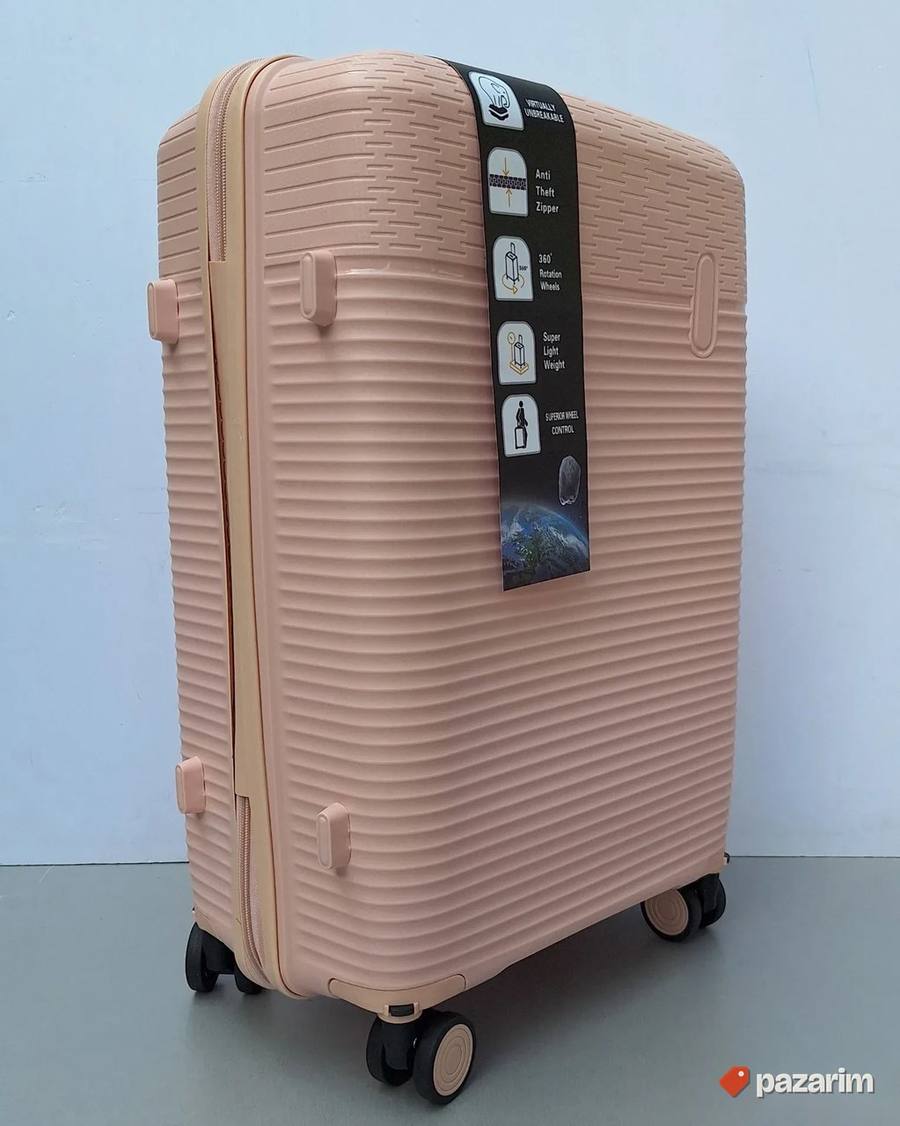 Srednj kofer Polipropilen kod pp604 roze 3