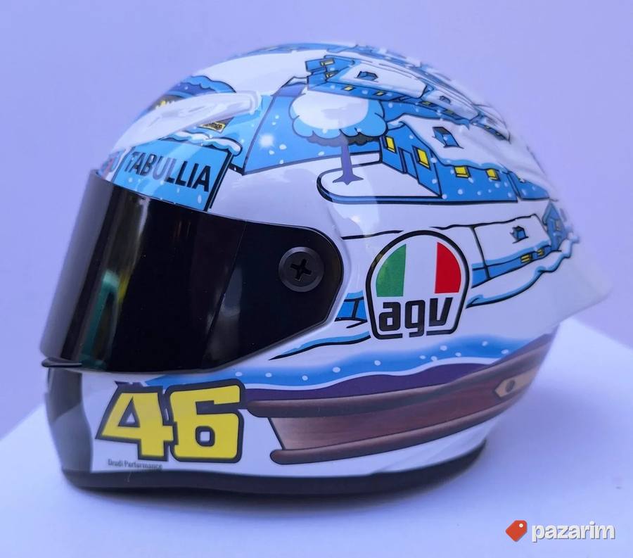 Ukrasne mini makete MOTO GP kacige kod 5 6