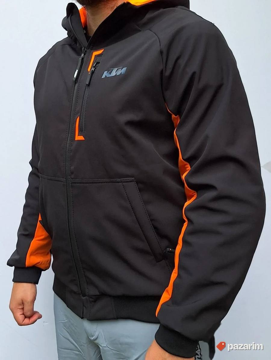 Moto jakna sa protektorima KTM Performance sa kapuljacom 5