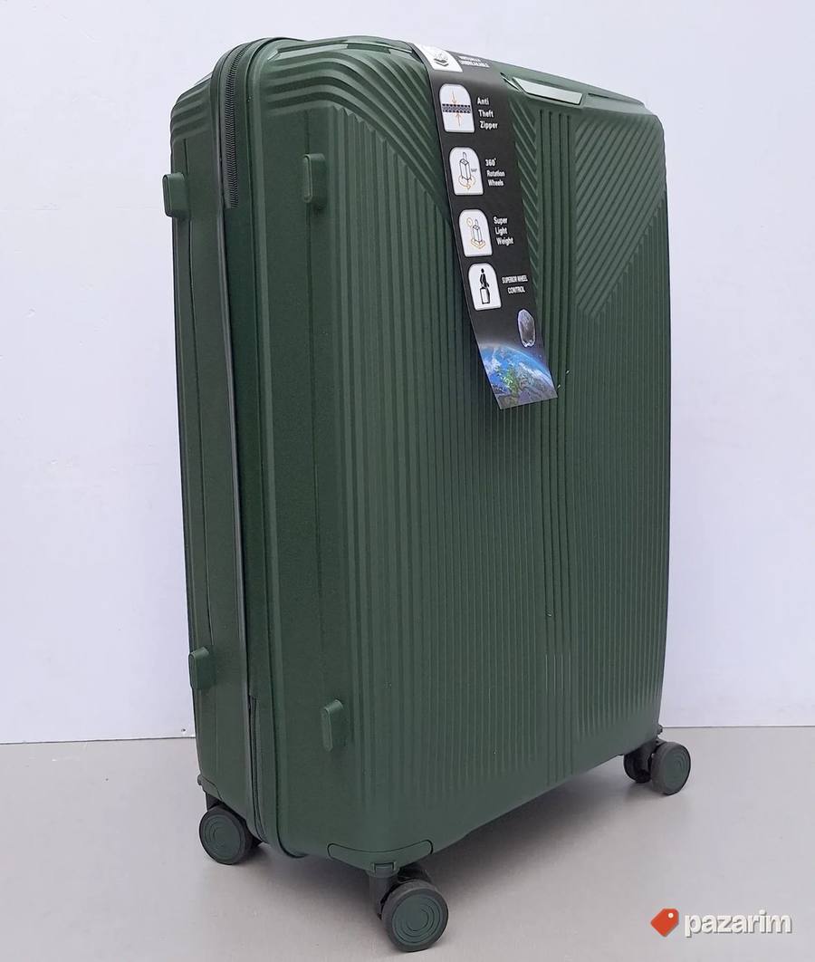Extra veliki kofer Polipropilen kod pp801 maslinasti 5