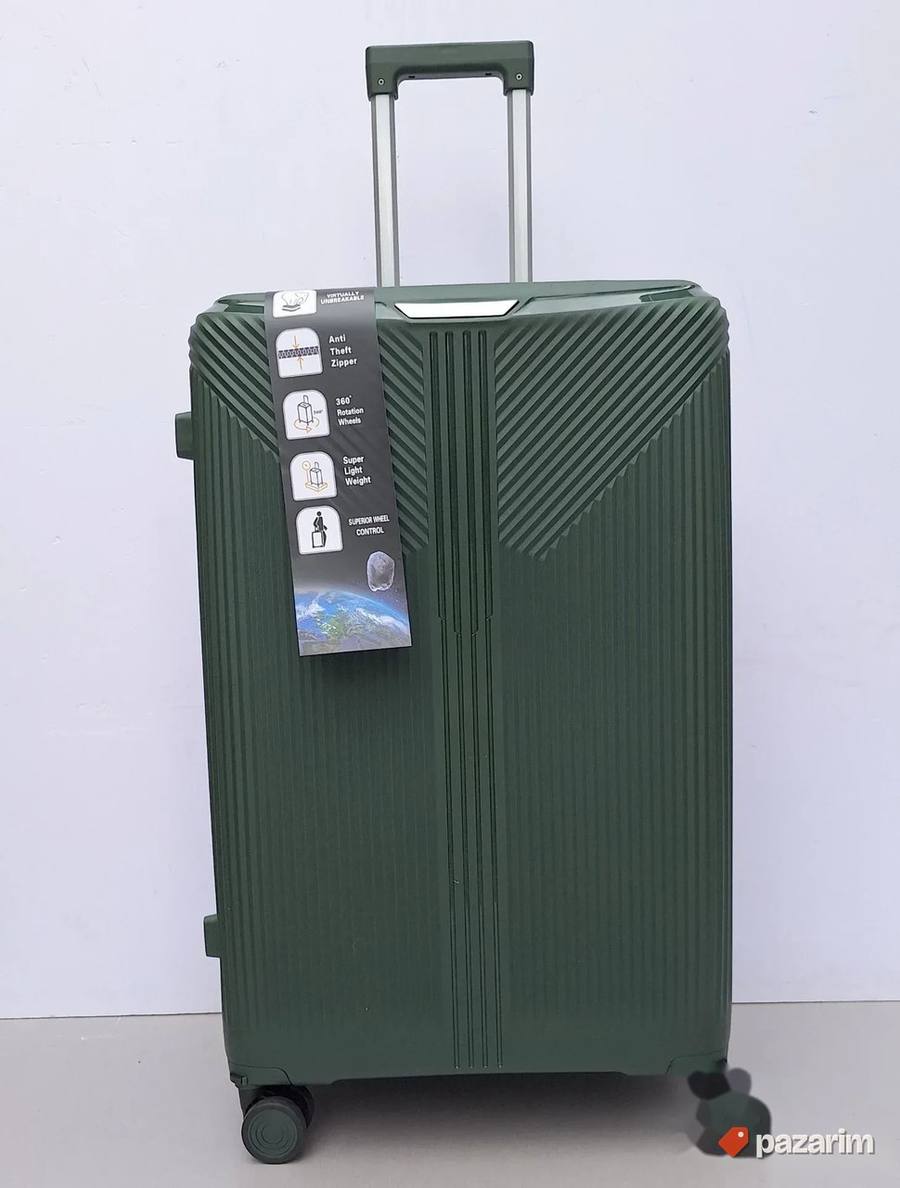 Extra veliki kofer Polipropilen kod pp801 maslinasti 6