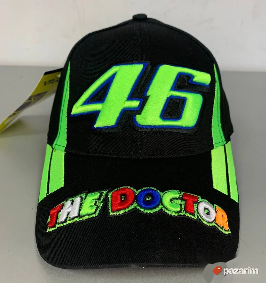 Muski kacket VR46 crni kod 1 2