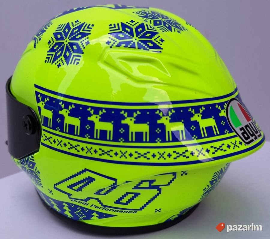 Ukrasne mini makete MOTO GP kacige kod 12 7