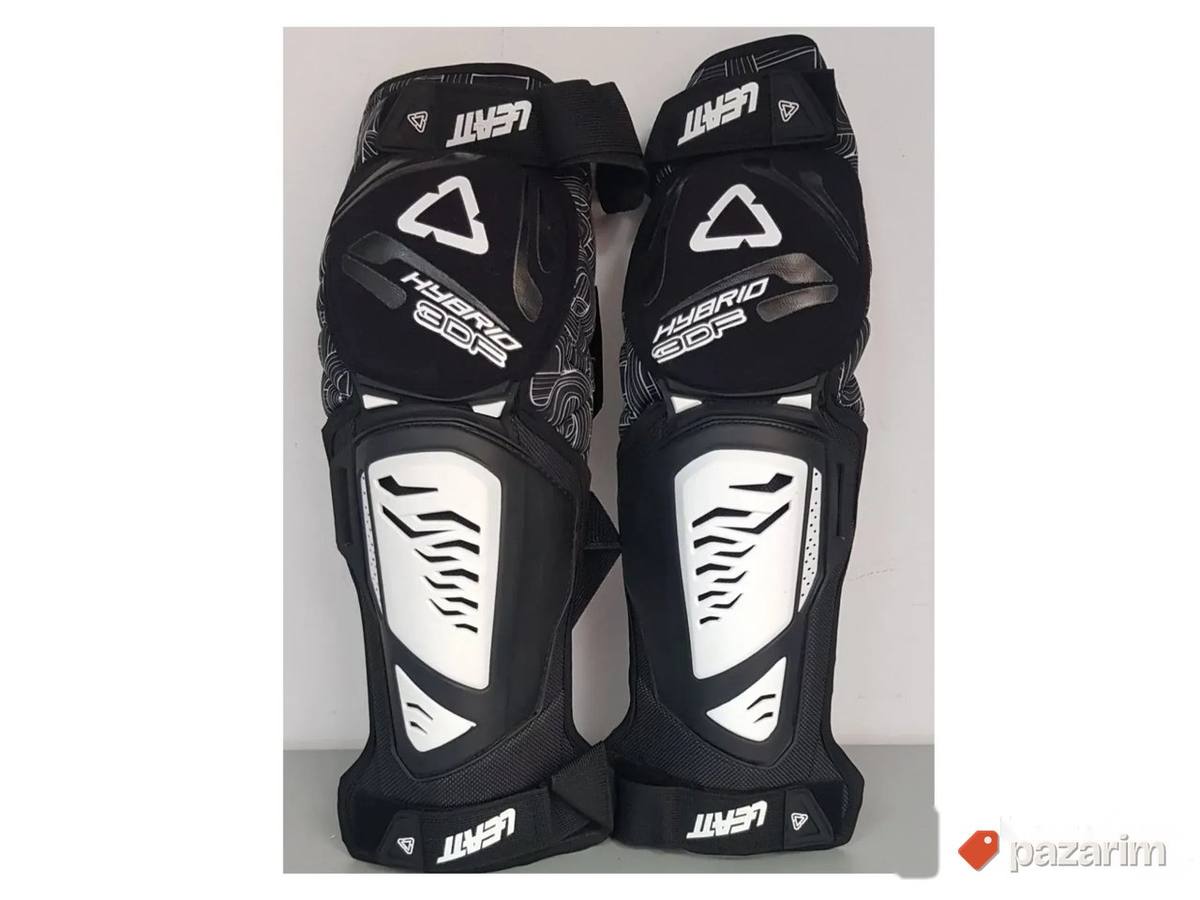 Moto protektori za kolena Leatt beli 1
