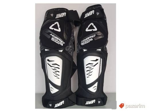 Moto protektori za kolena Leatt beli