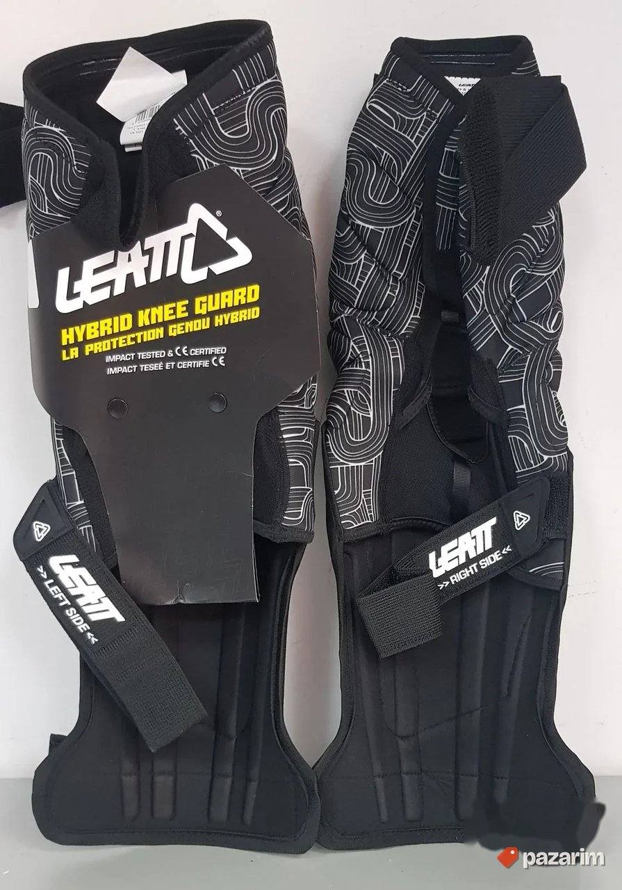 Moto protektori za kolena Leatt beli 2