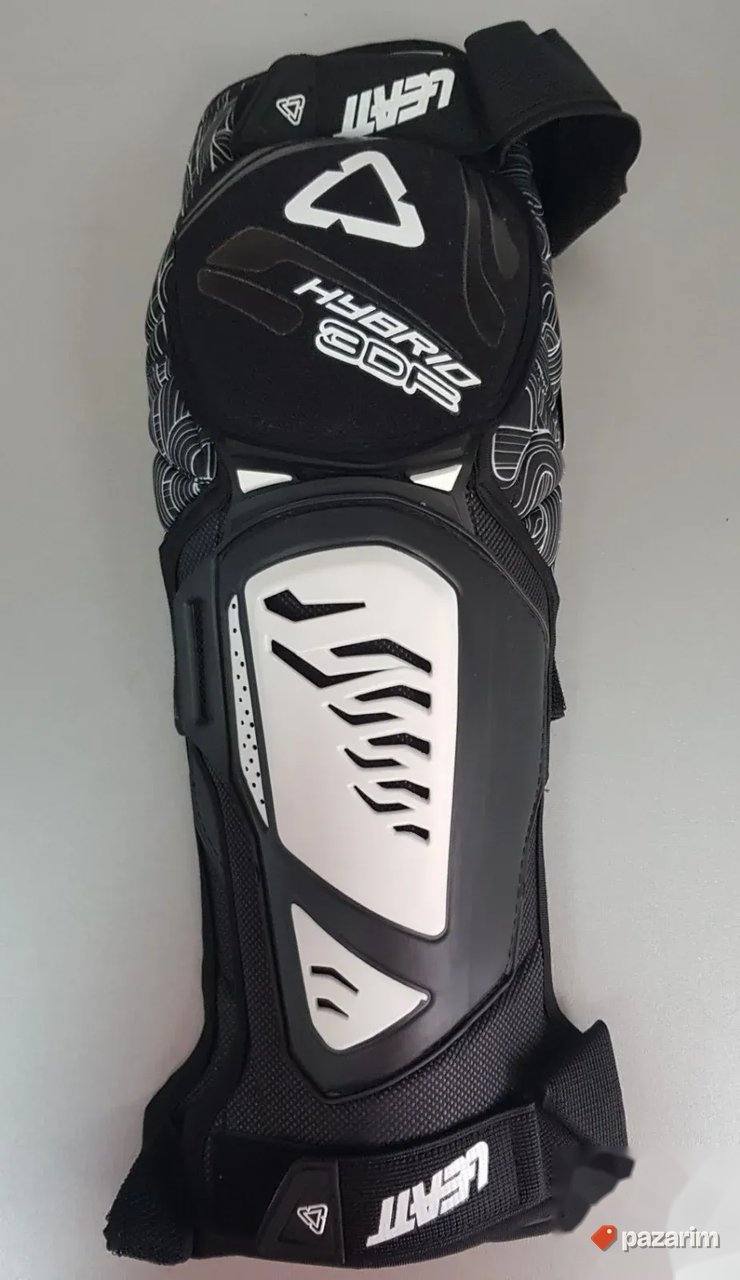 Moto protektori za kolena Leatt beli 5