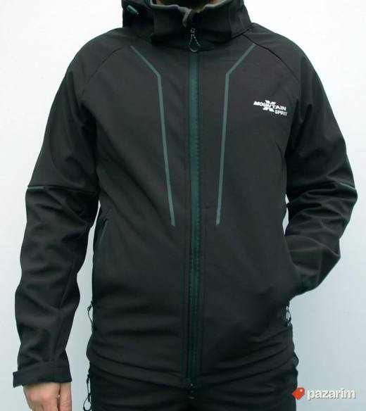 Softshell jakna MS 8002 crni BESPLATNA POSTARINA