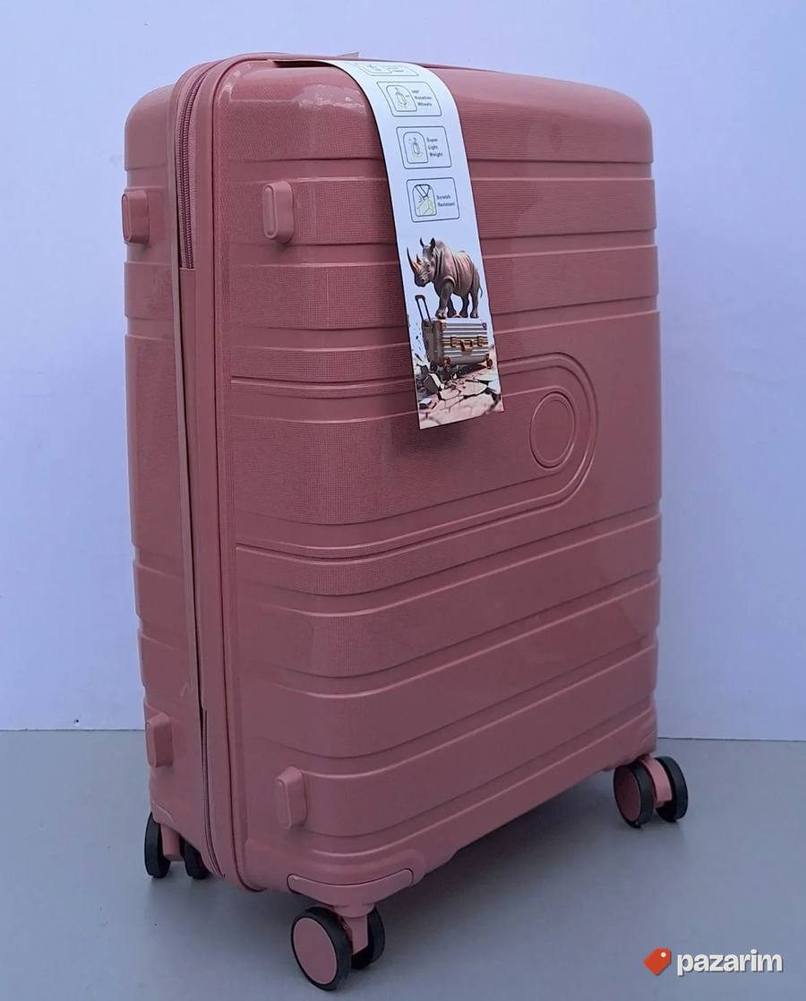 Veliki kofer POLIPROPILEN kod pp095 tamno roze 3