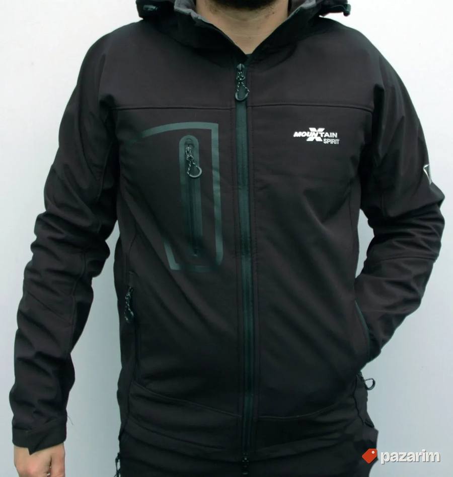 Softshell jakna MS 8028 crna BESPLATNA POSTARINA 3