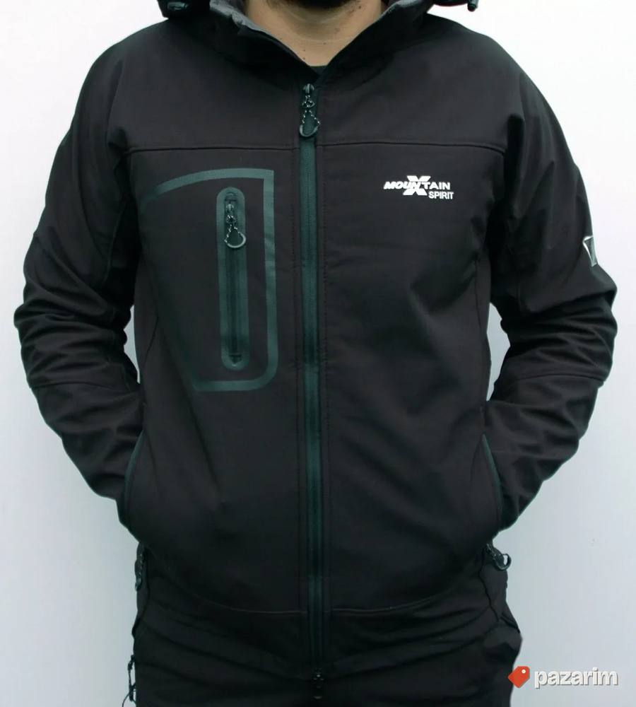 Softshell jakna MS 8028 crna BESPLATNA POSTARINA 5