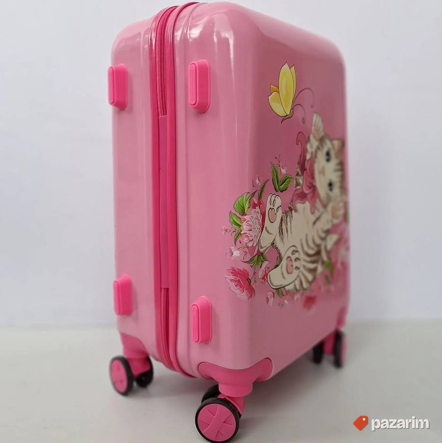 AKCIJA Deciji veliki kofer Roze macka 3