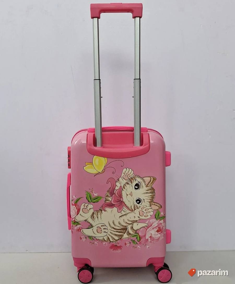 AKCIJA Deciji veliki kofer Roze macka 6