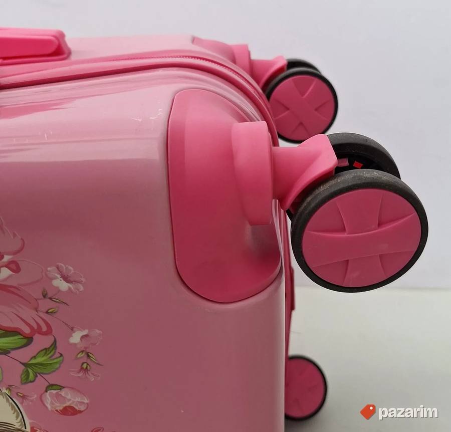 AKCIJA Deciji veliki kofer Roze macka 7