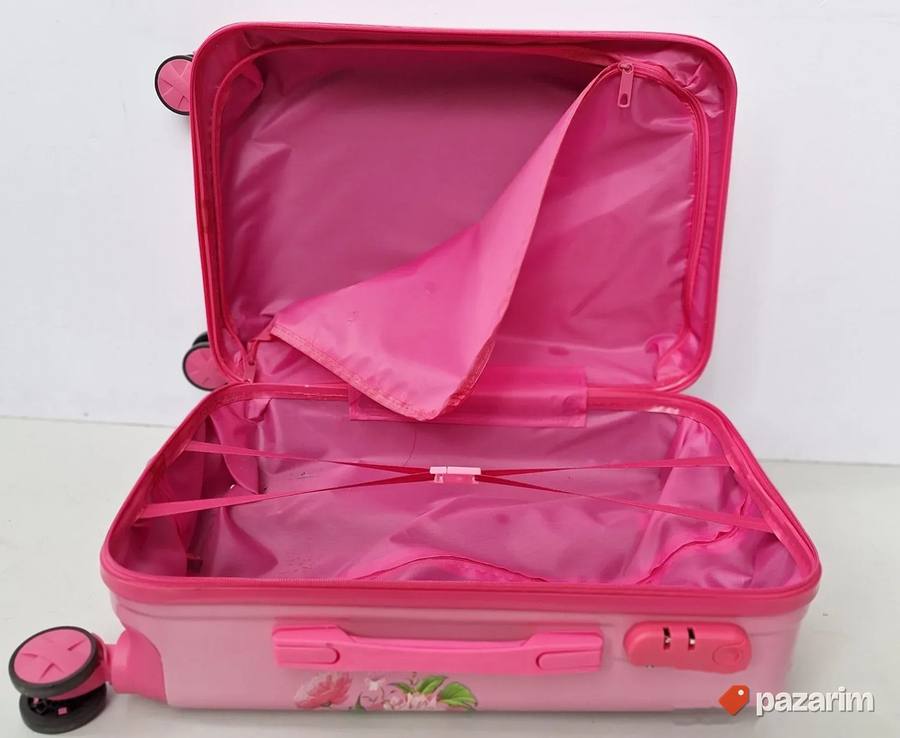 AKCIJA Deciji veliki kofer Roze macka 8
